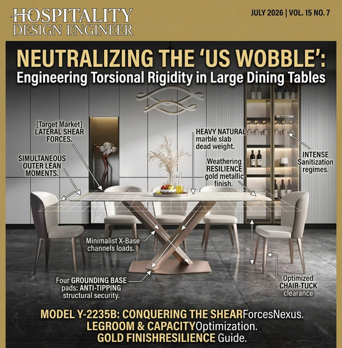 ultime notizie aziendali su Stop Table Wobbling: Plain X-Base Stainless Steel Dining Tables for US Venues