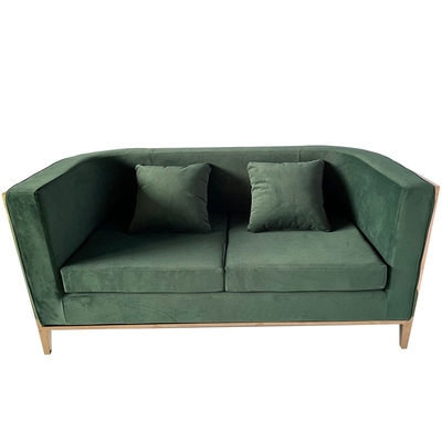Modern Lounge Sofa Set: Arredamento di lusso per il soggiorno con base in legno massello
