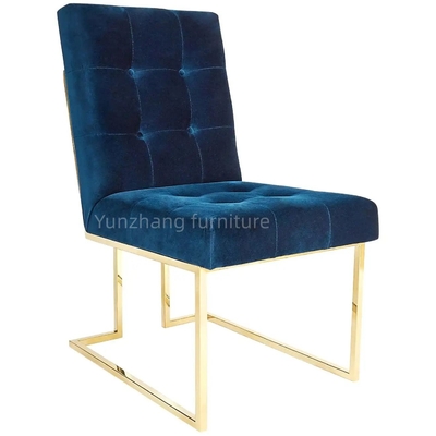 Velluto Sofa Chair Hotel accogliente di acciaio inossidabile 201/mobilia del salone
