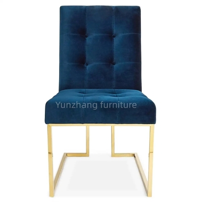 Velluto Sofa Chair Hotel accogliente di acciaio inossidabile 201/mobilia del salone