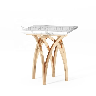 Lato unico Sofa Table Living Room Furniture di progettazione con di base metallica