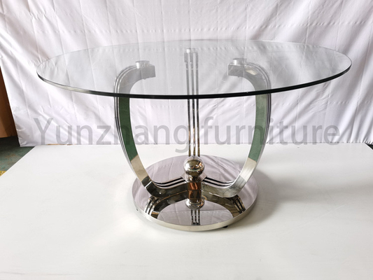 Claw Design Tavolo da pranzo rotondo Tavolo di vetro Arredamento alberghiero