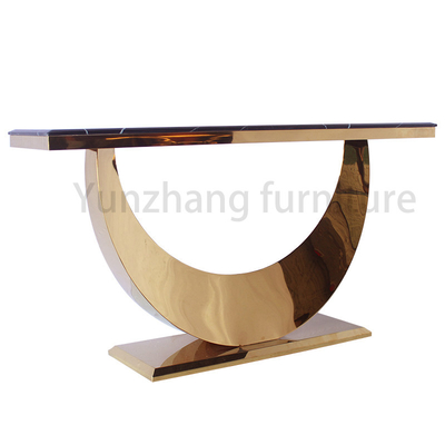 Tabella di console elegante di lunghezza di 150cm con la mobilia domestica del salone pratico basso lucido