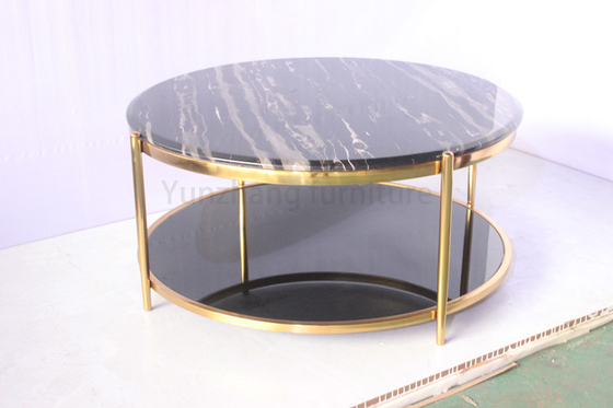 Base concentrare di acciaio inossidabile della Tabella di colore 60cm dell'oro per il Ministero degli Interni