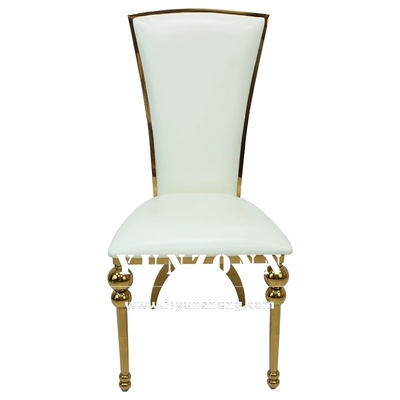 Grandi sedie di lusso di nozze per le gambe di Chair Cross Back dello sposo e della sposa