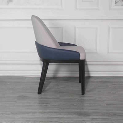 Sedie della sala da pranzo di Gray Blue Multi Colored Padded con le gambe robuste