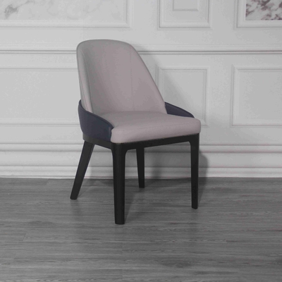 Sedie della sala da pranzo di Gray Blue Multi Colored Padded con le gambe robuste