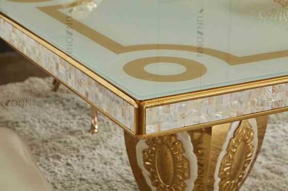 Tavolo da pranzo nobile di lusso del modello delle Tabelle di banchetto di nozze dell'atmosfera con 10-12 Seaters
