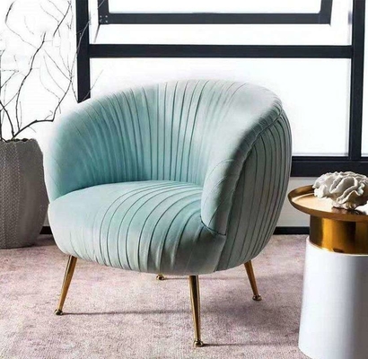 Rilassi Sofa Chair Padded Dining Room presiede le gambe diritte dell'alta spugna elastica