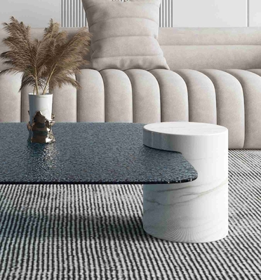 Progettista di qualità superiore Style del salone creativo rotondo di marmo di lusso leggero del tavolino da salotto