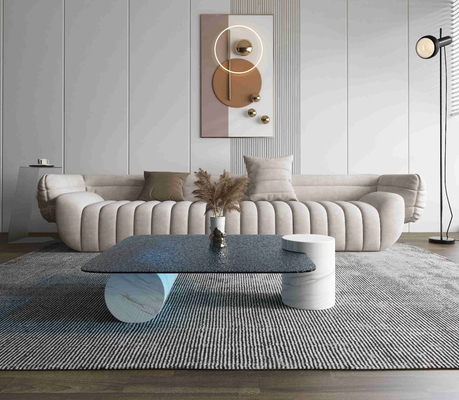 Progettista di qualità superiore Style del salone creativo rotondo di marmo di lusso leggero del tavolino da salotto