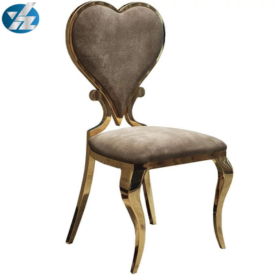 Il cuore di evento ha modellato pranzare l'hotel 50X59X102 reale della sedia di banchetto di nozze delle sedie