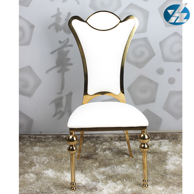 55X60X110 ss ha ricoperto pranzare le sedie di evento di nozze dell'hotel placcate oro della sedia