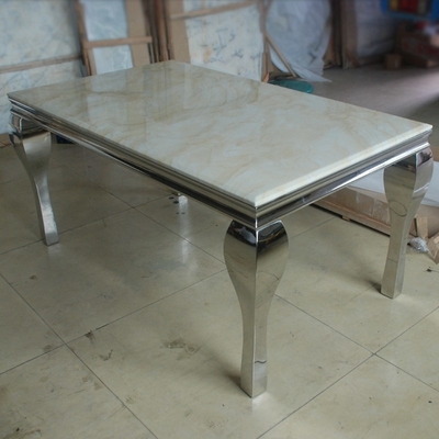 Tabella europea della sala da pranzo delle Tabelle di banchetto di nozze d'argento 150X90X75