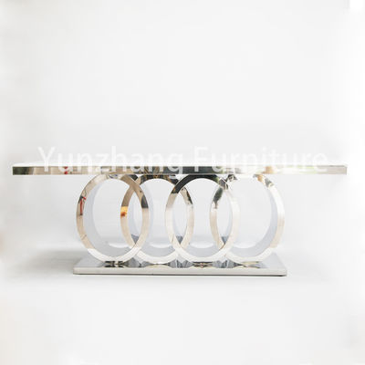 Buon prezzo Quattro tavoli da pranzo moderni eleganti dei cerchi con mobilia domestica bassa pesante in linea