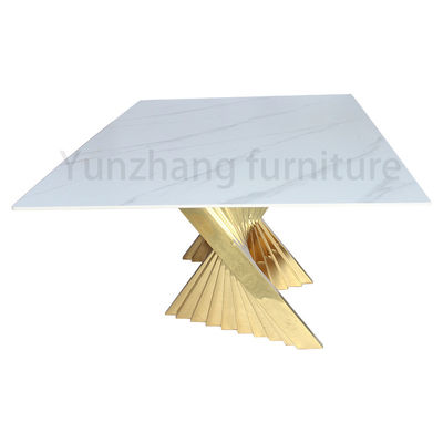 Prezzo buono Moderna sala da pranzo in stile nordico Italian Luxury Home Furniture Tavolo da pranzo in marmo in linea