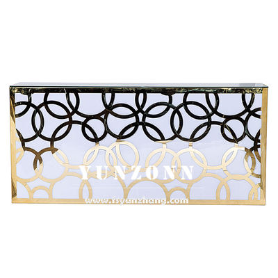 Prezzo buono Scaffale rettangolare di Antivari del salone con la mobilia durevole smontabile dell'hotel delle ruote in linea