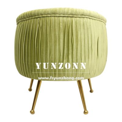 Buon prezzo Singola mobilia di Sofa Chair For Living Room del nobile ad alta densità della spugna in linea