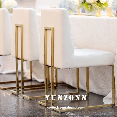 Prezzo buono Sedie per banchetti da chiesa impilabili economiche in acciaio inossidabile moderno per matrimoni e ristoranti, sedie d'accento VIP per hotel in linea